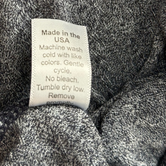 Michael Stars O/S  Grey Brooklyn jersey long sleeve shirt One Size - Picture 8 of 9